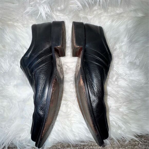 Mezlan McQueen Style Black Leather‎ Loafers Men’s 11.5 Made in Spain Slip-On main image 9
